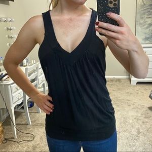 Pretty Good black backless tank